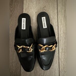 Steve Madden Black Mule. Never Worn!